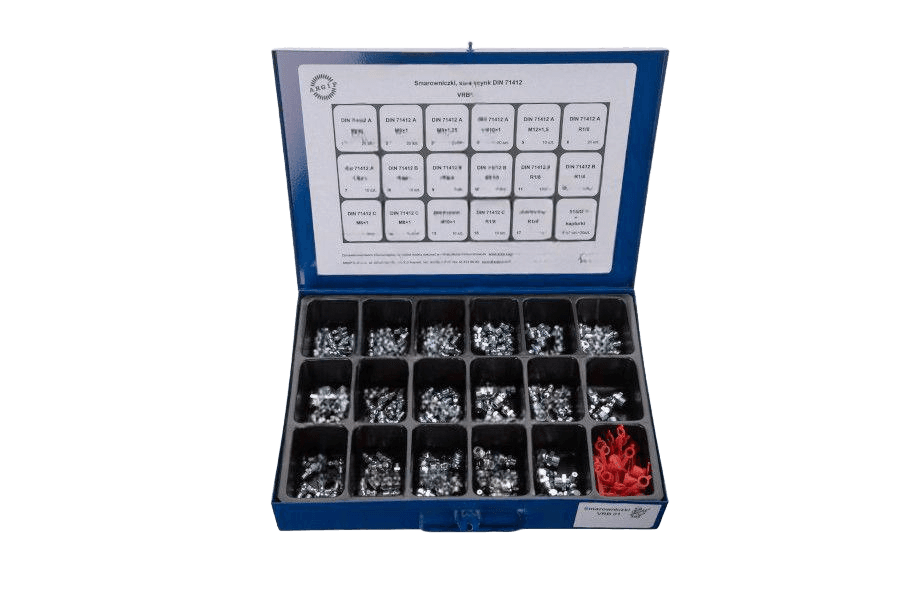 Smarowniczka oc. DIN 71412 - zestaw 225