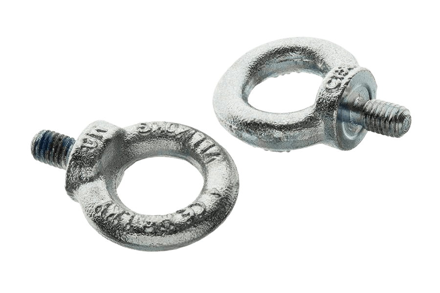 Śruba z uchem C15E oc.B Nylon DIN 267-28 KLF DIN 580