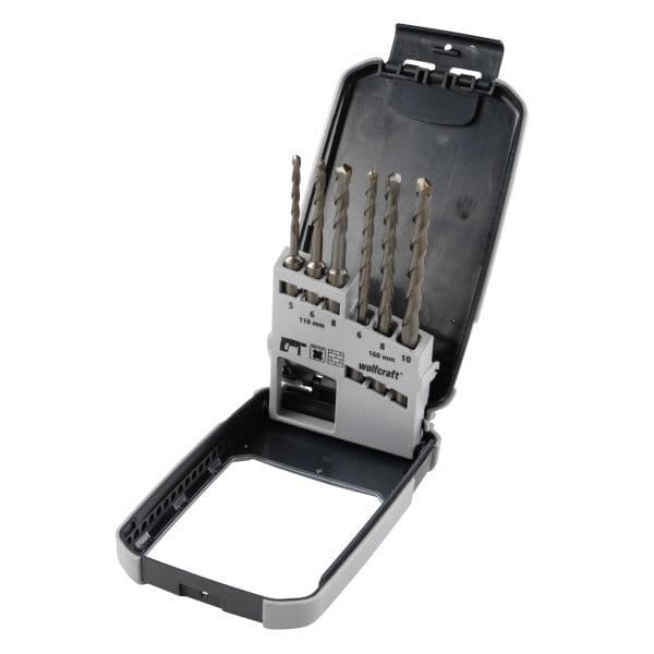 Zestaw wierteł do betonu SDS-Plus 5 Wolfcraft