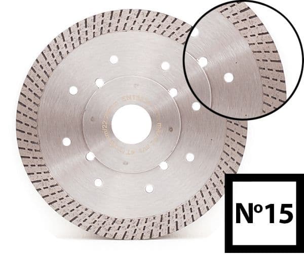 Tarcza diamentowa do płytek ABRABORO N15 Turbo, profesjonalna
