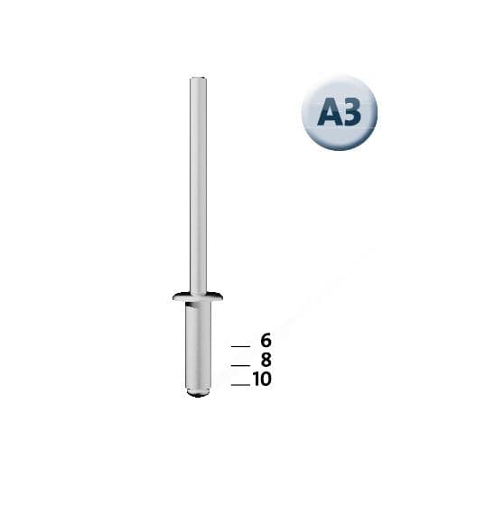 Nity aluminiowe A3/10 NOVUS