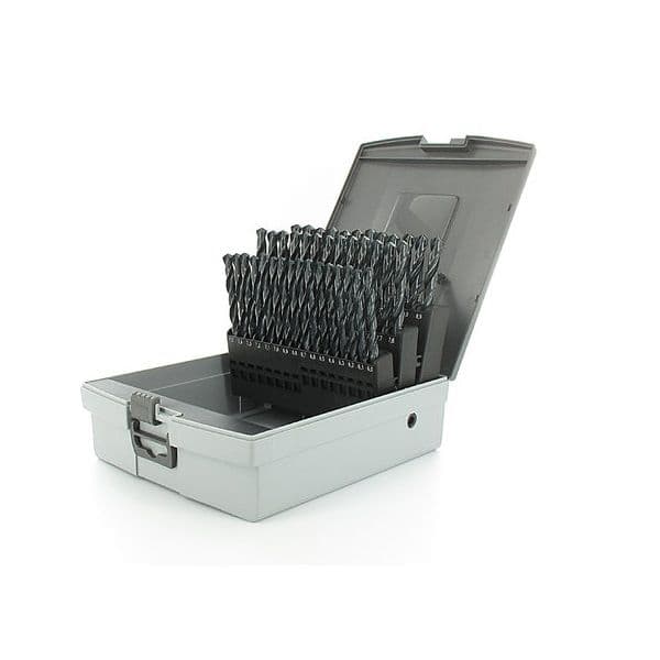 Zestaw wierteł do metalu HSS-R DIN 338 ABRABORO