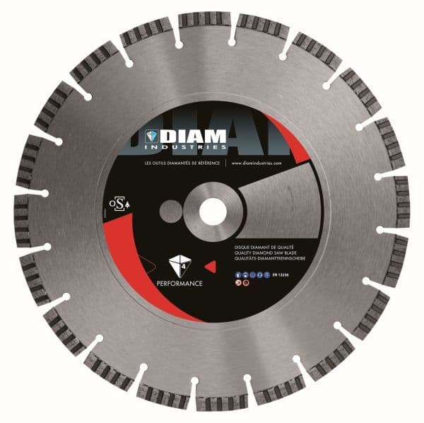 Tarcza diamentowa 25,4/10 DIAM BS70 laser, profesjonalna