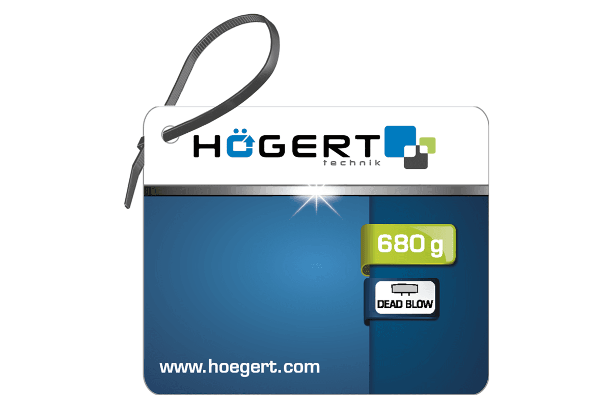 Młotek bezodrzutowy 680g