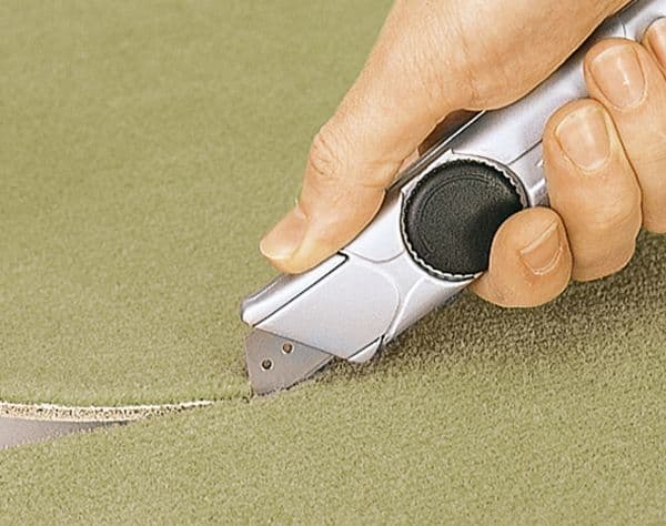 Nóż z ostrzem trapezowym, metalowy, Wolfcraft Multi Cutter