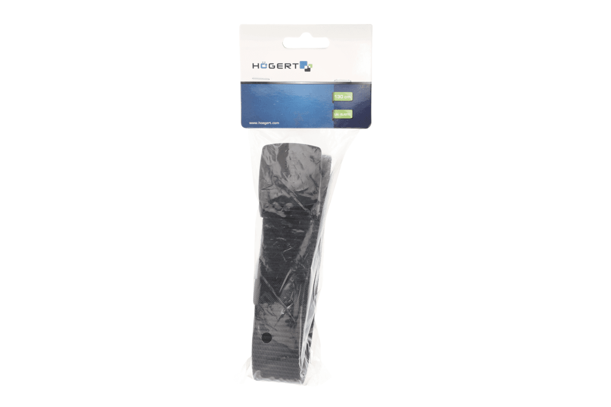 SOGEL pasek uniwersalny z klamrą plastikową czarny uni 130 cm