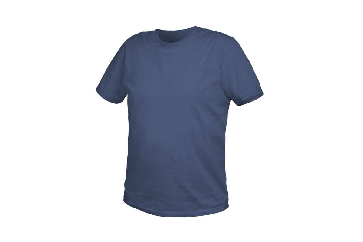 VILS T-shirt bawełniany granatowy