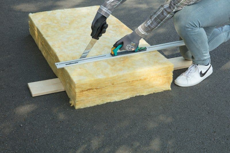 Nóż do materialów izolacyjnych Wolfcraft, ostrze 305 mm